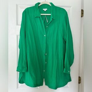 J. Jill Cotton Gauze Shirt - NWT